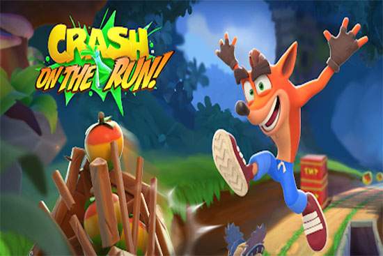 بازی Crash Bandicoot:on the Run